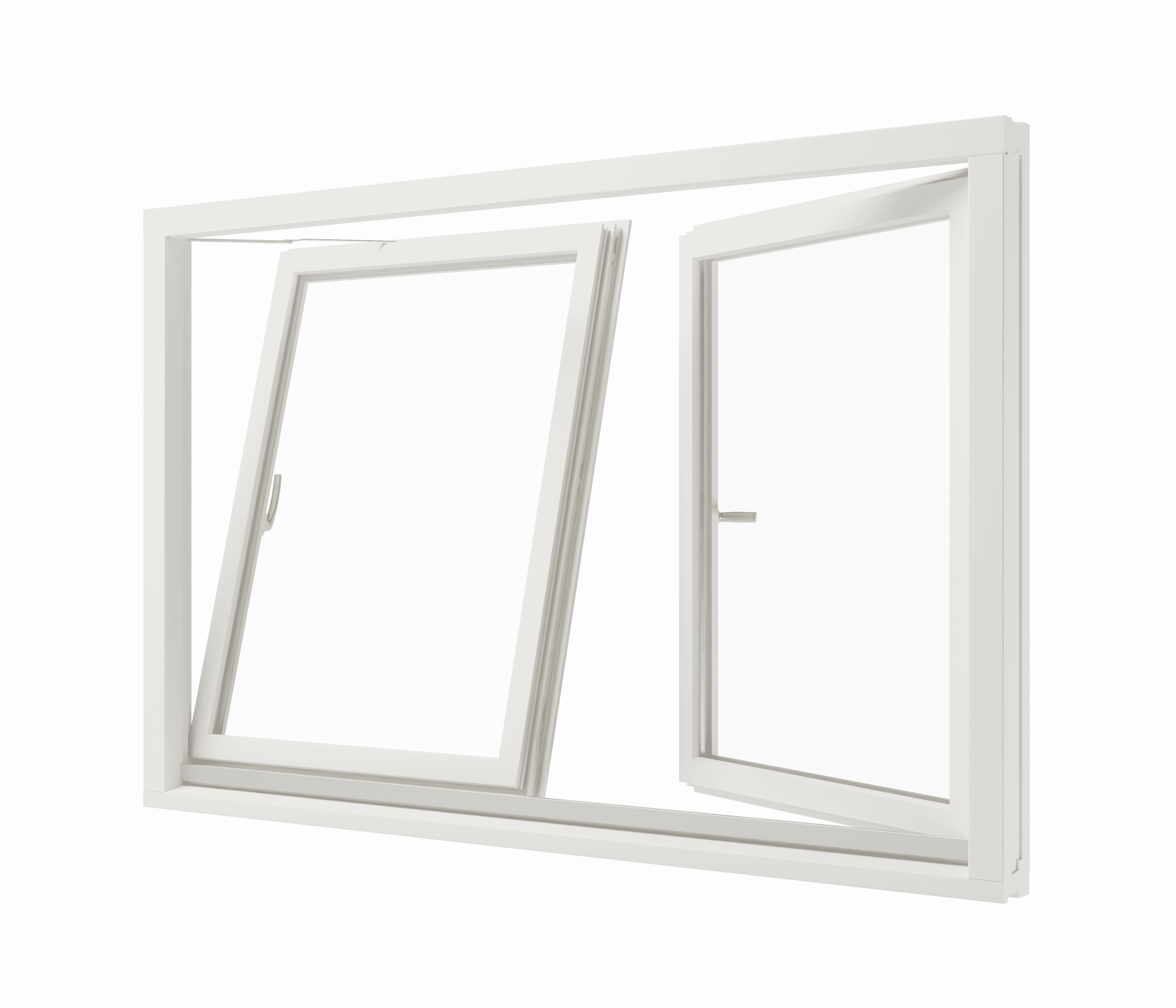 draaikiepraam (stolp) 2 vakken mahonie